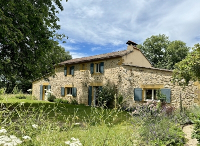 Attractive 19th century farmhouse with studio, 3 gites, swimming pool and 4.6ha