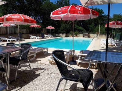 Charming naturist campsite with authentic residence