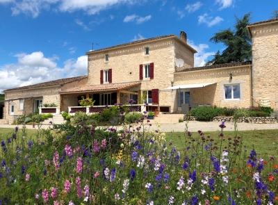 Restored manoir with gite, swimming pool and 3.5ha