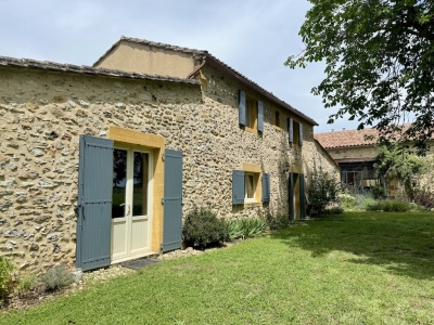 Attractive 19th century farmhouse with studio, 3 gites, swimming pool and 4.6ha