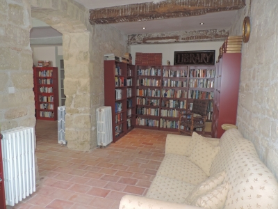 Substantial restored town house with garden, gite and swimming pool