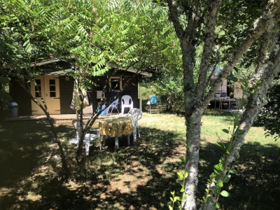 Charming naturist campsite with authentic residence