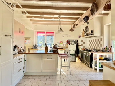 Two restored farmhouses with studio, outbuildings and 3ha