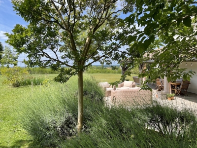 Substantial restored farmhouse with gite, swimming pool, garage and garden