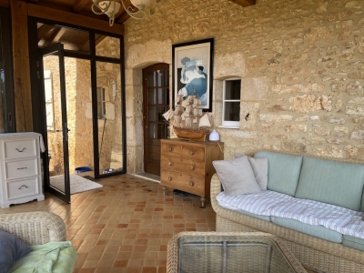 Ferme restaurée du XIXème siècle avec une superbe vue