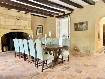 Exceptional 15th century manoir with 2 gites, heated swimming pool and 4.5ha