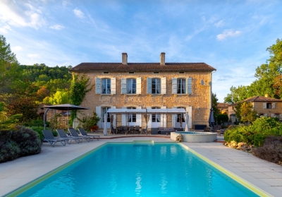 Attractive 6 bedroom manoir with additional letting accommodation, 2 swimming pools and 5.8ha