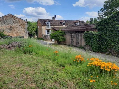 Restored farmhouse with gite, 2 swimming pools, outbuildings and 20ha