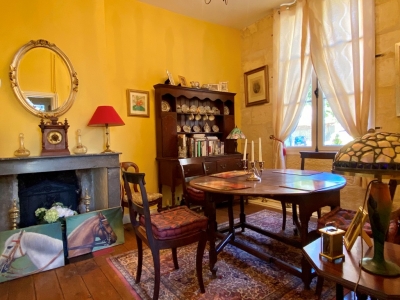 Sensitively restored 19th century village house with garage