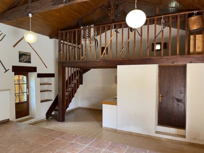 Restored 17th century farmhouse with gite, swimming pool and 8ha