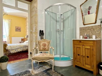 Sensitively restored 19th century village house with garage