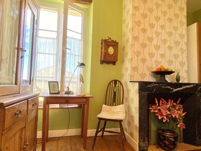 Sensitively restored 19th century village house with garage