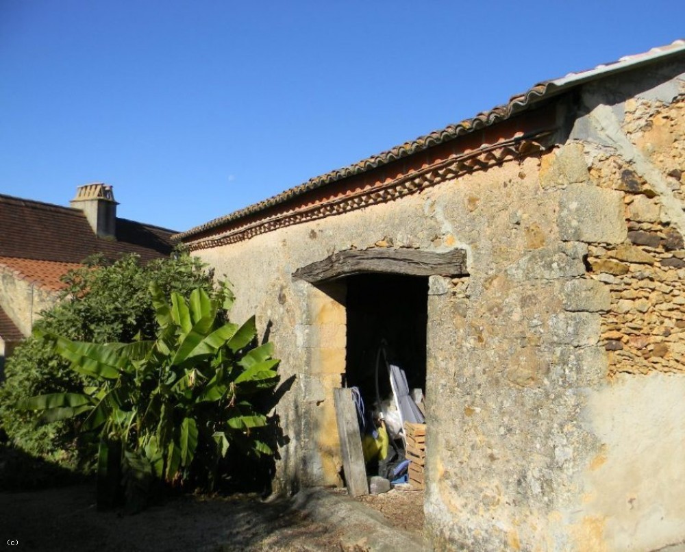 Renovated périgourdine farmhouse with gite, barn, swimming pool and 1ha