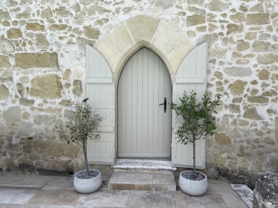 Substantial restored farmhouse with gite, swimming pool, garage and garden