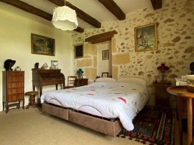 Attractive restored farmhouse with two gites, swimming pool and 6.25ha