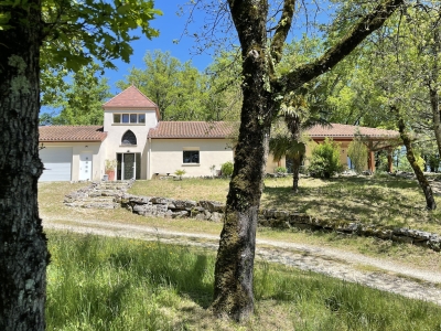 Modern country house with gite and large garden