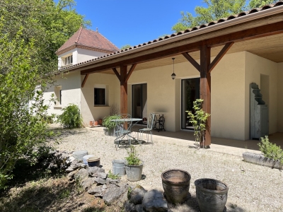 Modern country house with gite and large garden