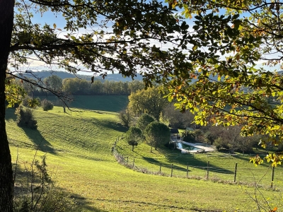 Superbly located domaine with gite, extensive equestrian facilities, swimming pool and 40ha