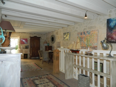 Sympathetically restored village house with swimming pool