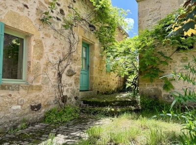 Sympathetically restored village house with garden